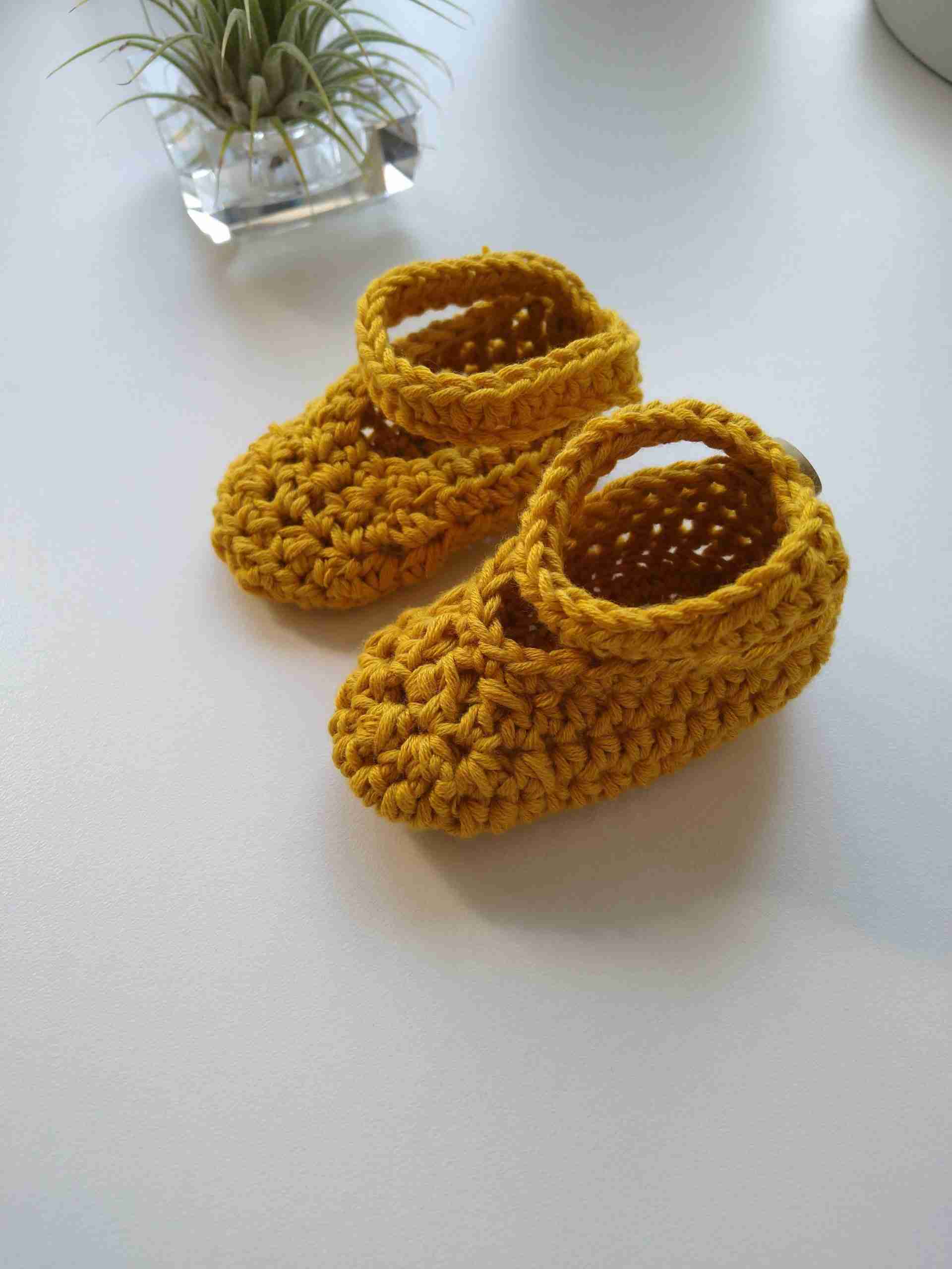 Easy Crochet Baby Shoes For Beginners King Eye