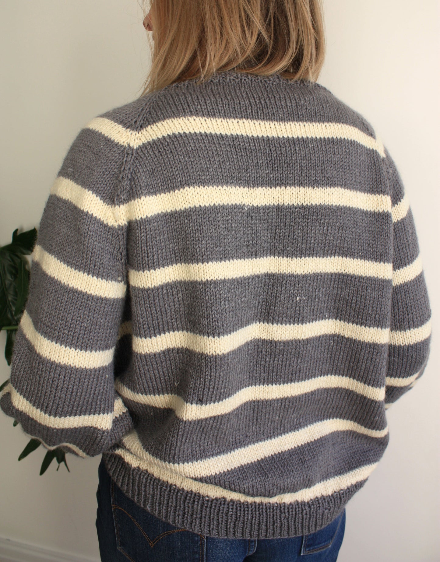Stockholm Stripes Raglan Sweater Knitting Pattern - King & Eye