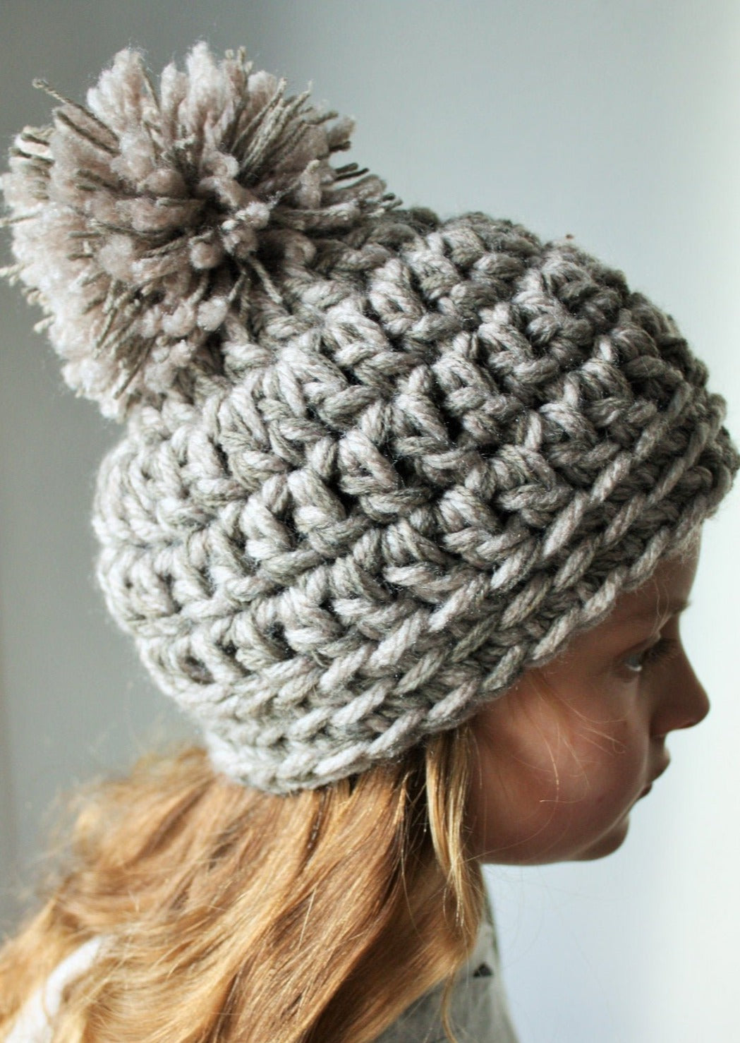 Easy Crochet Pattern - Beginners Chunky Winter Hat - King & Eye