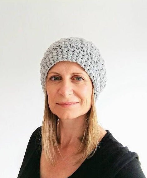 Easy Crochet Pattern - Womens Crochet Slouchy Beanie - King & Eye