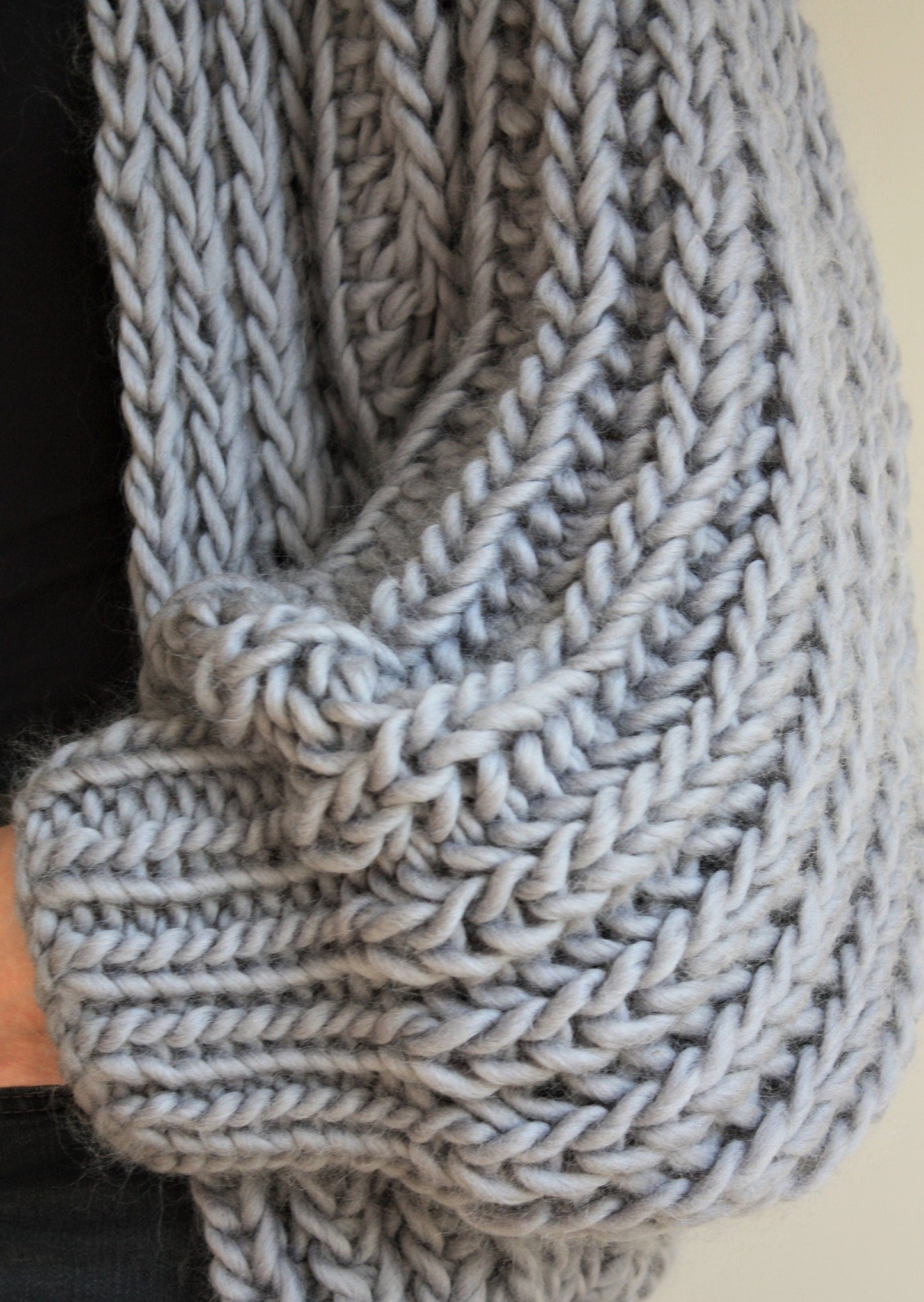 Easy Knitting Pattern - Oversized Chunky Knit Cardigan | The Portland Fisherman's Rib Knit Cardigan - King & Eye
