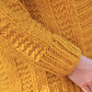 Chunky Knit Ribbed Cardigan Knitting Pattern - Golden Hour Cardigan - King & Eye