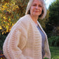 Chunky Knit Ribbed Cardigan Knitting Pattern - Golden Hour Cardigan - King & Eye