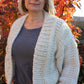 Chunky Knit Ribbed Cardigan Knitting Pattern - Golden Hour Cardigan - King & Eye