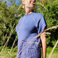 Easy Cotton Tee Knitting Pattern | Ocean's Edge Tee - King & Eye