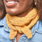 Mini Scarf Knitting Pattern – Easy Ribbed DK Scarf PDF - Cindy Scarf - King & Eye