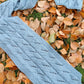 Mock Cable Scarf Knitting Pattern – Thornbury Easy Aran Cable-Effect Scarf PDF - King & Eye