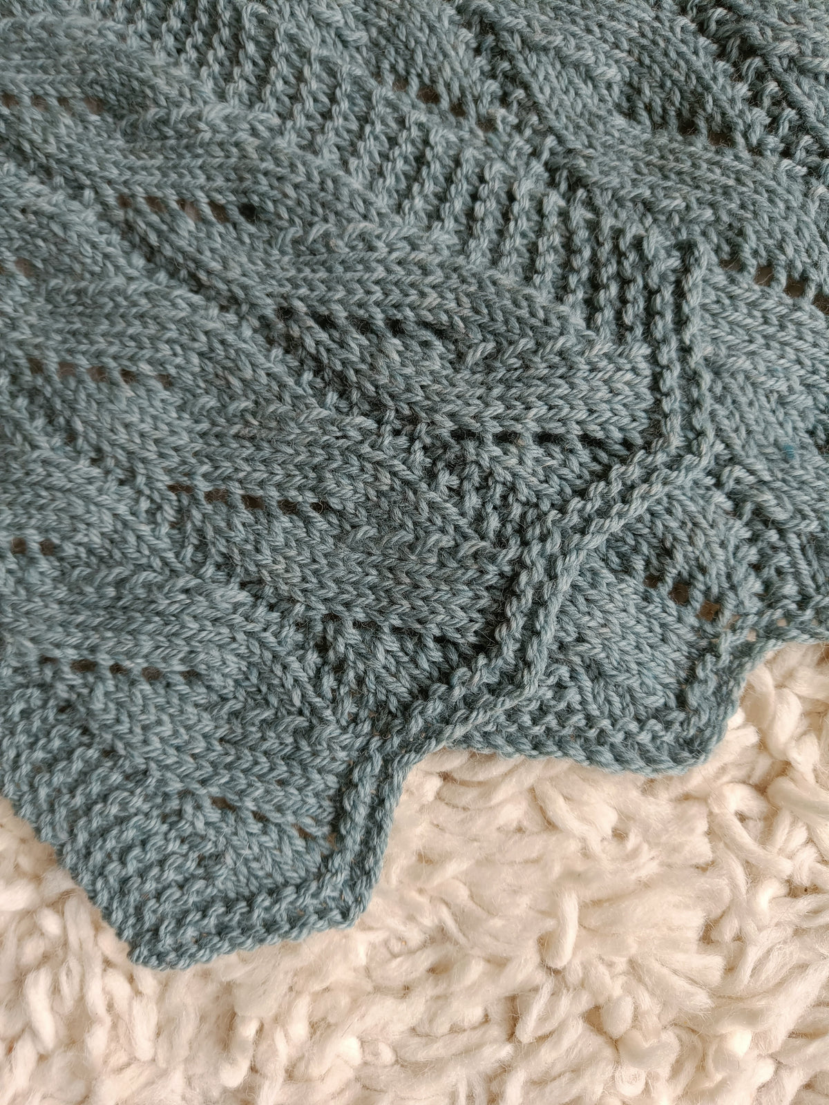 Mock Cable Scarf Knitting Pattern – Thornbury Easy Aran Cable-Effect Scarf PDF - King & Eye