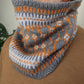 Rudbeckia Colorwork Cowl - Fair Isle Knitting Pattern - King & Eye