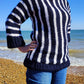 Chunky Striped Sweater Knitting Pattern - Sandgate Sweater - King & Eye