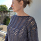 Crochet Sweater Pattern - Cordoaria Sweater - King & Eye