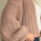 Easy Crochet Pattern - Balloon Sleeve Bomber - King & Eye