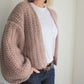 Easy Crochet Pattern - Balloon Sleeve Bomber - King & Eye