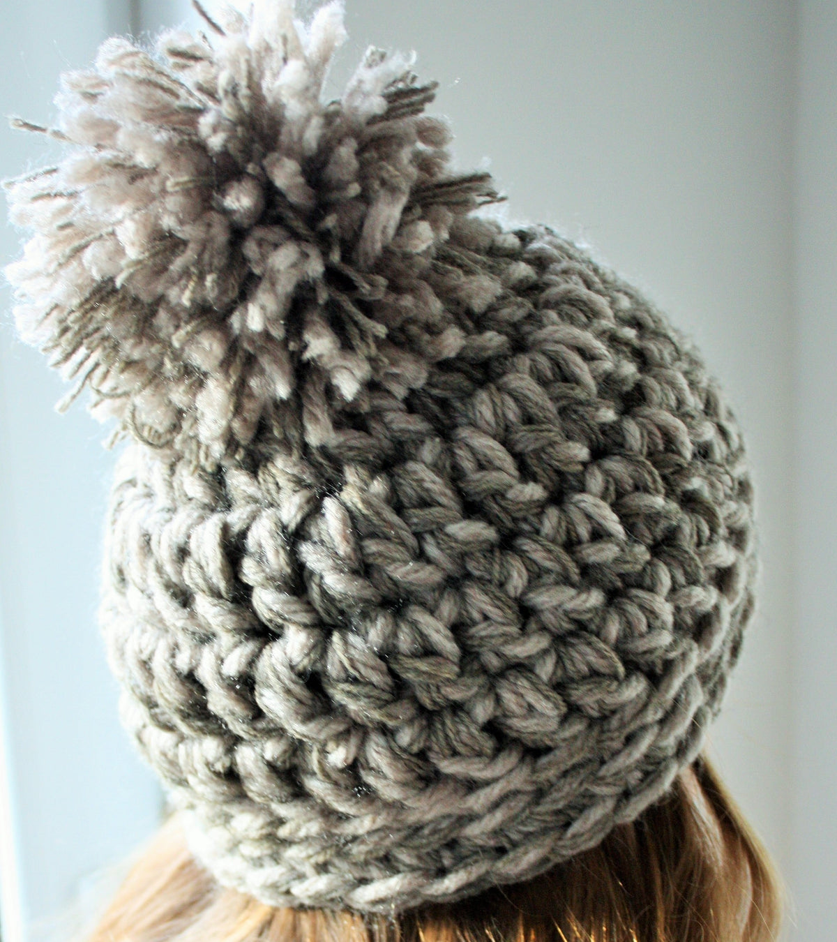 Beginner’s Chunky Crochet Hat Pattern Easy Crochet Beanie – Beginner F ...