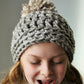 Easy Crochet Pattern - Beginners Chunky Winter Hat - King & Eye