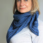 Easy Crochet Pattern - Bracken Ridge Elegant Triangle Scarf - King & Eye