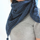 Easy Crochet Pattern - Bracken Ridge Elegant Triangle Scarf - King & Eye