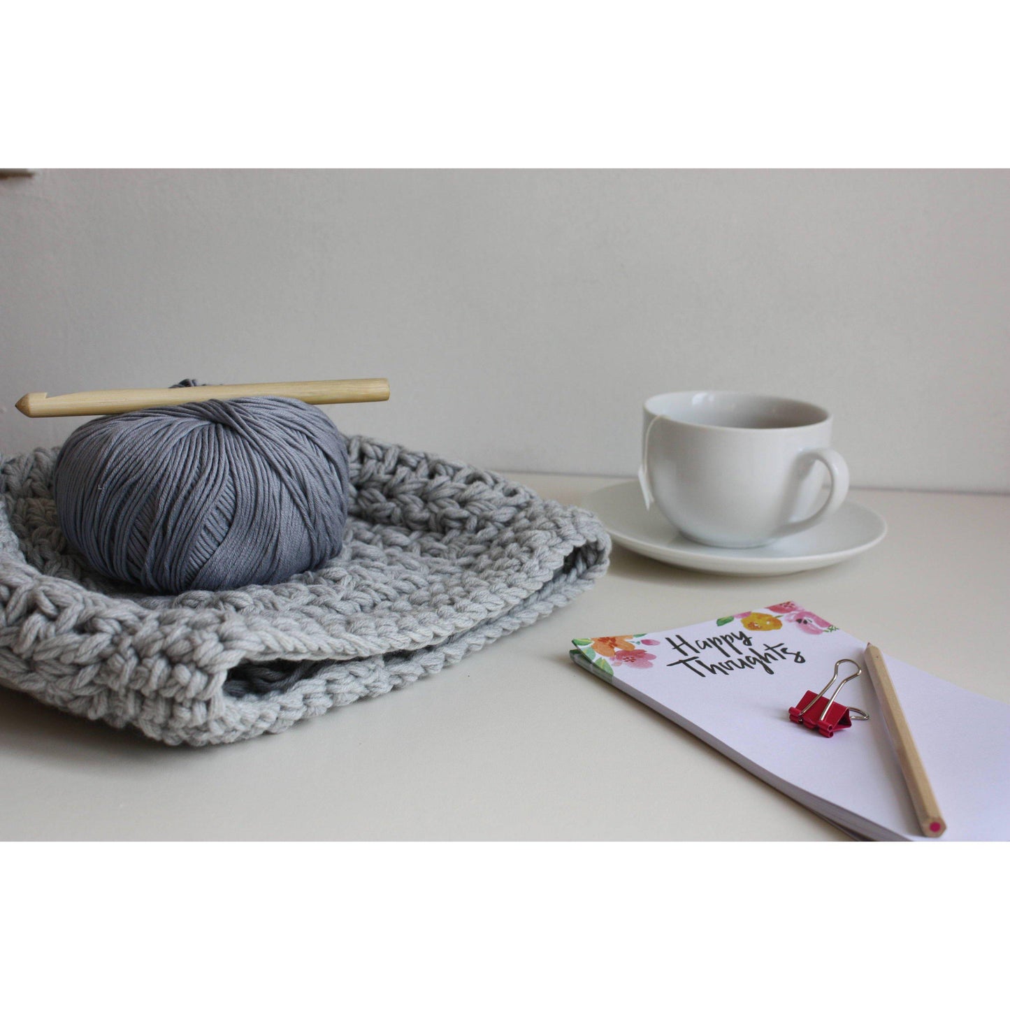 Easy Crochet Pattern - Womens Crochet Slouchy Beanie - King & Eye