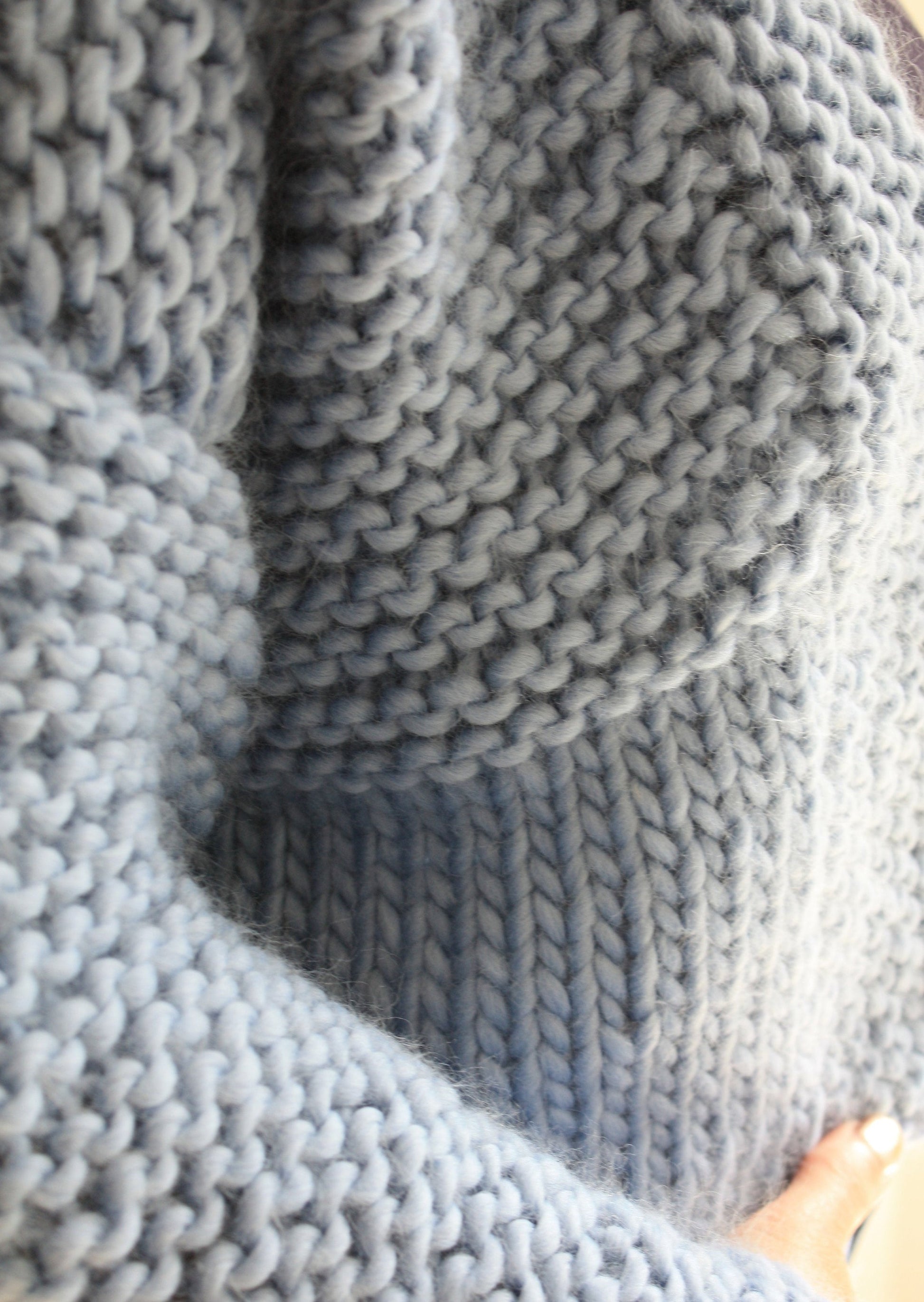 KNITTING PATTERN: BASIC Open Knit Sweater -  Canada