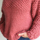 Easy Knitting Pattern - Chunky Knit Sweater | The Weekender - King & Eye