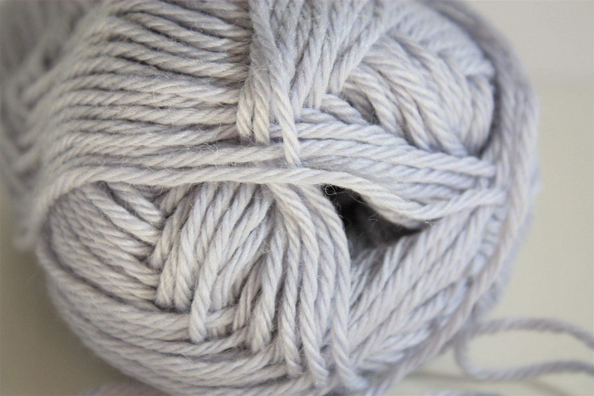 Grey Merino Silk Aran / Worsted Weight Luxury Knitting & Crochet
