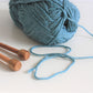 Knitting & Crochet Yarn, Worsted/Aran Weight Merino Silk Yarn - King & Eye