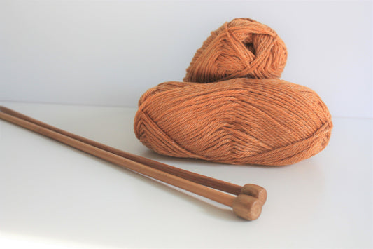 Knitting & Crochet Yarn, Worsted/Aran Weight Merino Silk Yarn - King & Eye